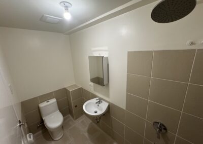 The Camden Place Shower room (rear shot)